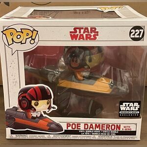 Funko Pop! Star Wars Poe Dameron with X-Wing Vinyl Bobblehead